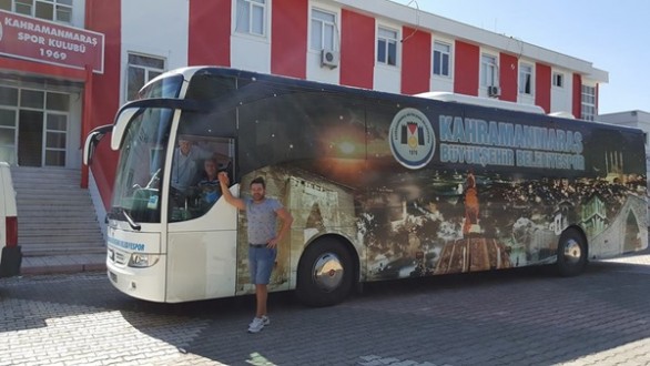 Büyükşehir’den Kahramanmaraşspor’a otobüs