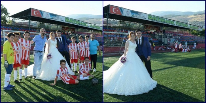 Dügünden Önce Batıpark Stadına Geldiler