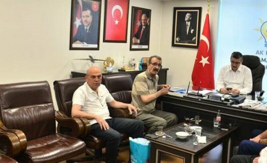Ergün Önal’dan Celalettin Güvenç’e ziyaret