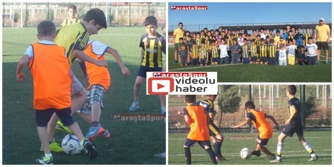 Kahramanmaraş Fenerbahçe futbol okulu sezonu açtı