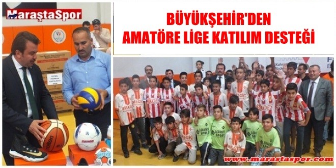 BÜYÜKŞEHİR’DEN AMATÖRE LİGE KATILIM DESTEĞİ