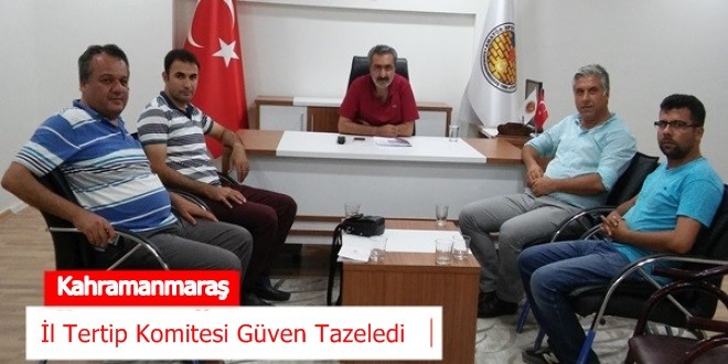İl Tertip Komitesi Güven Tazeledi