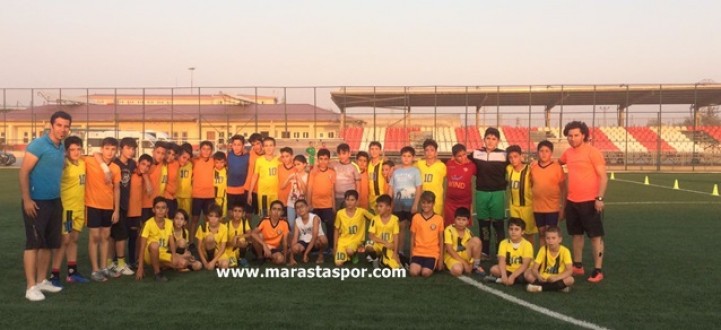 Osmalıspor Gazişehir ile dostluk maçı yaptı