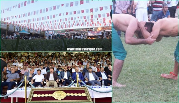 KAHRAMANMARAŞ KARAKUCAK GÜREŞ FESTİVALİ YAPILDI