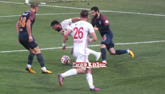 Kahramanmaraşşpor 1-3 Medipol Başakşehir