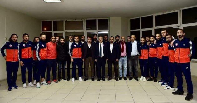 Kılıç ve Erkoç’tan Kahramanmaraşspor’a ziyaret