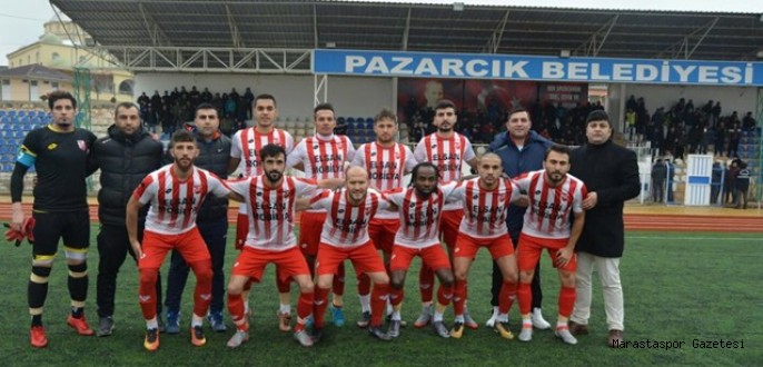 ELBİSTANSPOR, PAZARCIK’TA GALİP