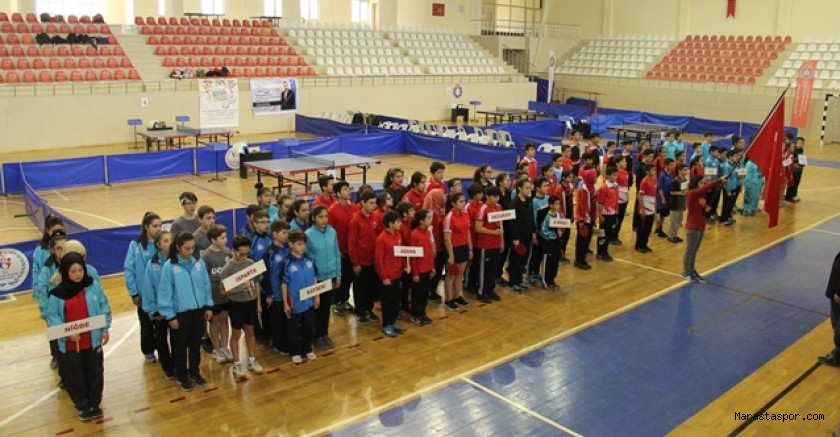 ANALİG MASA TENİSİ MAÇLARI KAHRAMANMARAŞ’TA GERÇEKLEŞTİRİLDİ