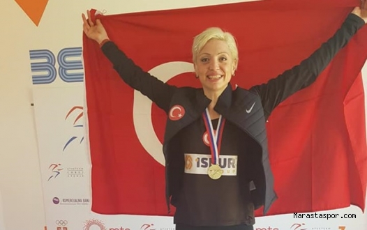 TUĞBA GÜNEŞ, MASTERLAR PİST ŞAMPİYONASINDA REKOR KIRDI