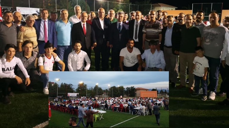 FATİH CEYHAN SPOR AİLESİ İLE İFTAR YAPTI