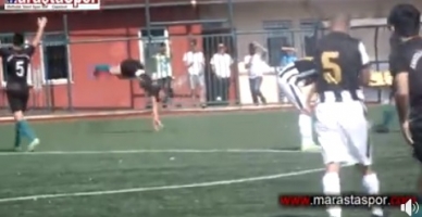 Golden sonra takla atan Hamza Bilgiç