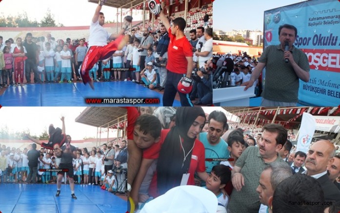 YAZ SPOR OKULLARININ 15.’Sİ AÇILDI