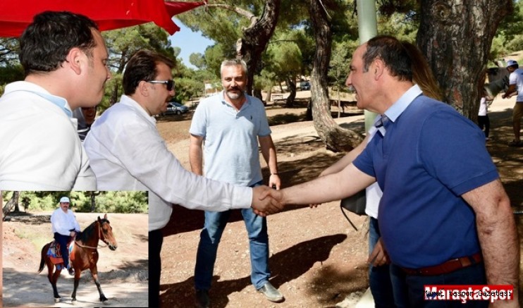 BAŞKAN ERKOÇ KAPIÇAM EKSTREM SPOR MERKEZİ’NDE