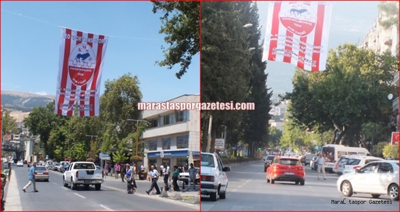 Fatih Mehmet Erkoç 3 Adet Kırmızı Beyaz Bayrak Astırdı