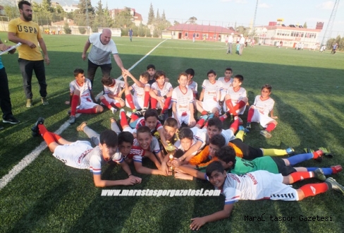 U13 Liginde Şampiyon Maraşspor