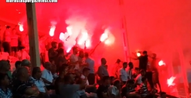 Kahramanmaraşspor Osmaniyespor maçı ateşli başladı