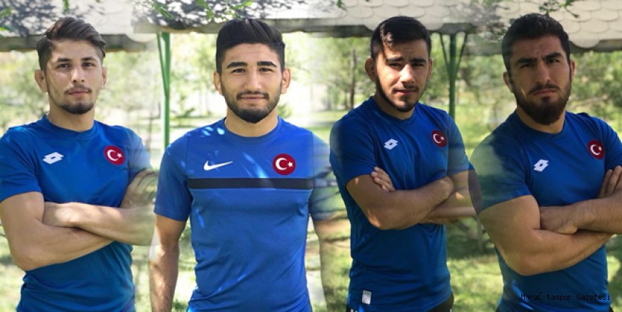 Kahramanmaraşlı güreşçiler milli takıma seçildi