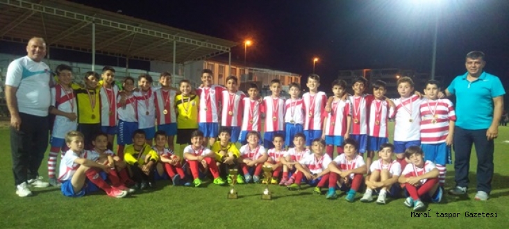 Maraşspor Akademi Futbol Okulu Elazığ’da 2 kupa kazandı