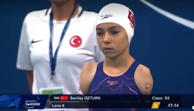 Sevilay Öztürk gümüş madalyanın sahibi oldu