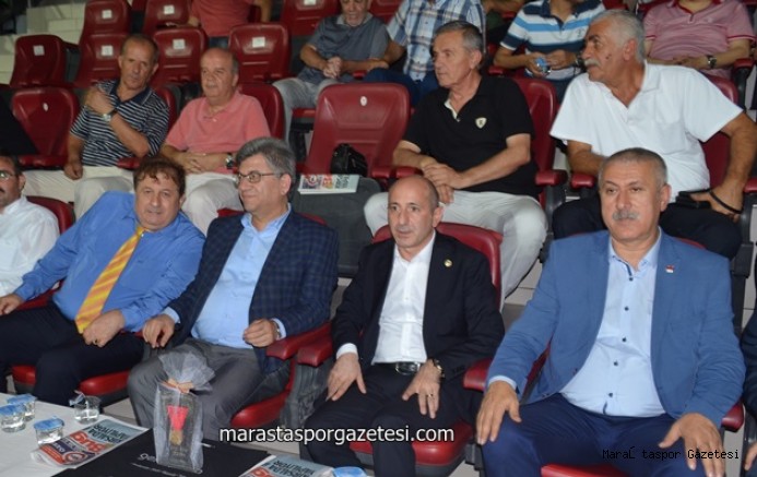 Aycan ile Öztunç Kahramanmaraşspor’a destek olmaya geldi