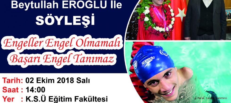 BÜYÜKŞEHİR’DEN ‘BAŞARI ENGEL TANIMAZ’ SÖYLEŞİ PROGRAMI