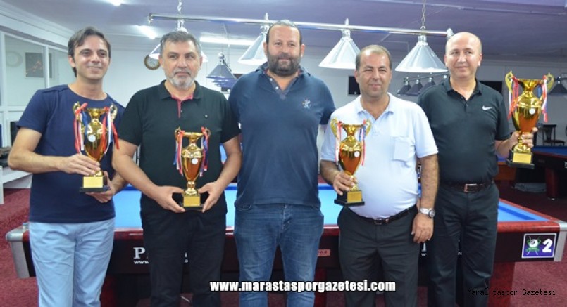 Kahramanmaraş Bilardo il şampiyonası Sona Erdi