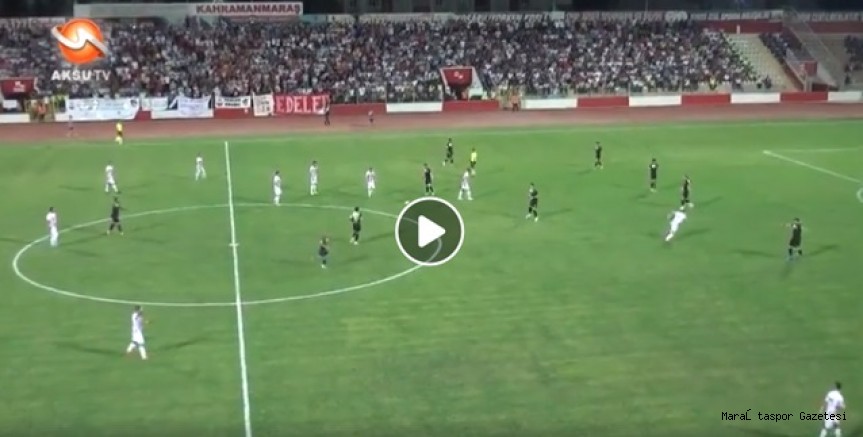 KAHRAMANMARAŞSPOR 1 – 1 ŞANLIURFASPOR MAÇ ÖZETİ