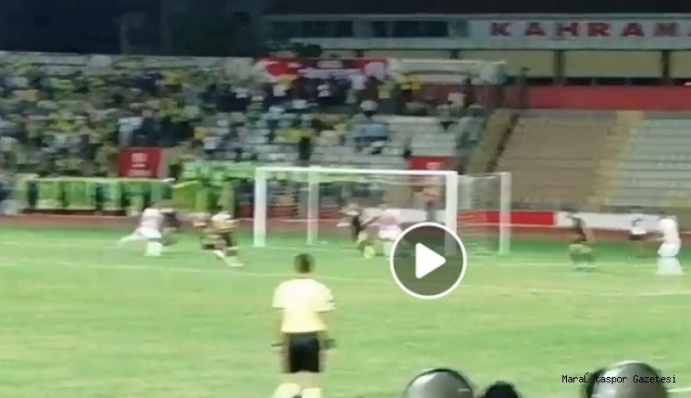 Kahramanmaraşspor’un Şanlıuraspor karşısında son dakikada attığı gol