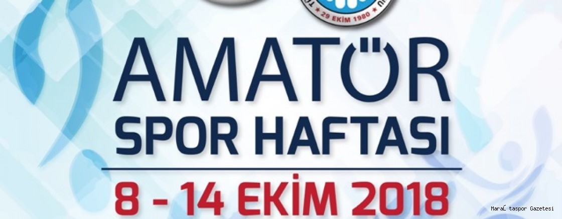 AMATÖR SPOR HAFTASI BAŞLADI