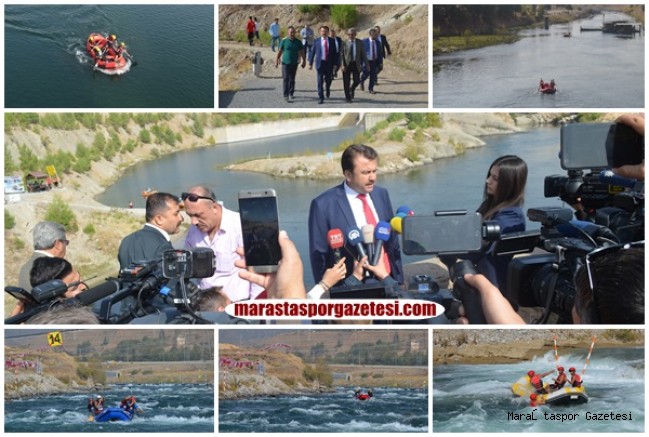 Başkan Erkoç Türkiye Rafting Şampiyonasının startını verdi