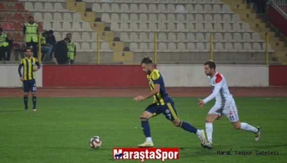 Kahramanmaraşspor taraftarı önünde mağlup oldu