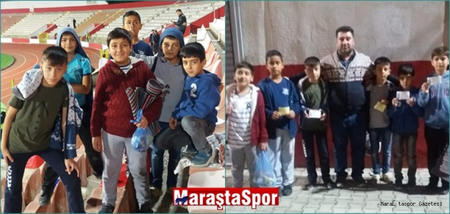 Minik Taraftardan Kahramanmaraşspor’a Destek