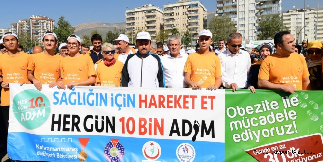 Obeziteye karşı yürüdüler