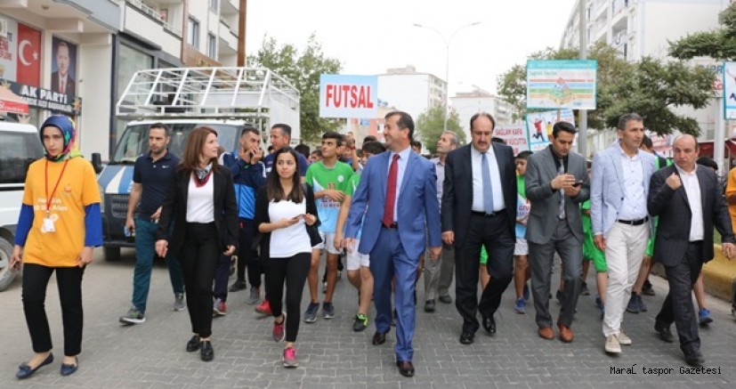 PAZARCIK’TA AMATÖR SPOR HAFTASI ETKİNLİKLERİ BAŞLADI