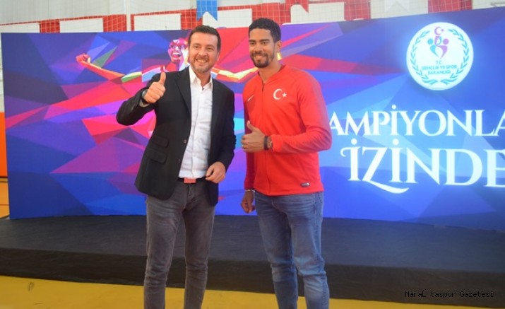 ”Şampiyonların İzinde” programı Kahramanmaraş’ta çekildi.