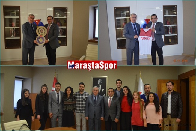 Basketbol İl Temsilciliğinden Rektör Niyazi Can’a Ziyaret