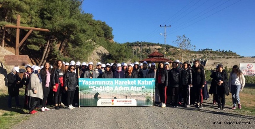 BÜYÜKŞEHİR’DEN KADINLARA YÜRÜYÜŞ