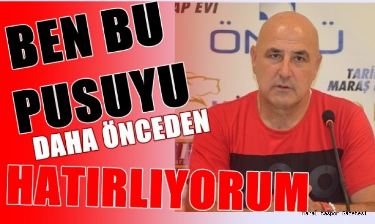 Erdal Alpaslan’dan Maraştaspor Gazetesine Açıklama
