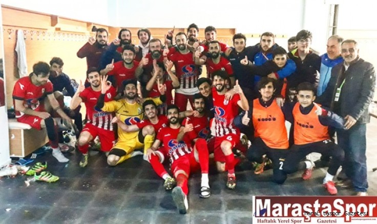 Dersim galibiyeti sonunda 1920 Maraşspor soyunma odası