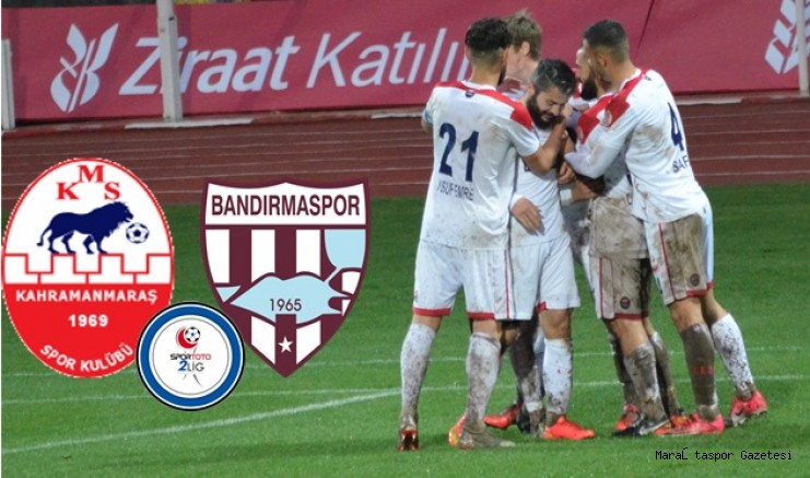 Kahramanmaraşspor 2.Yarıya Kendi Evinde Başlıyor