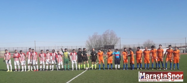 Elbistanspor Kahta Dirilişspor maçı yarıda kaldı