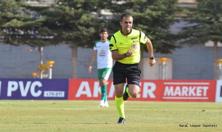 Gümüşhanespor, Manisaspor maçının hakem üçlüsü Kahramanmaraş’tan