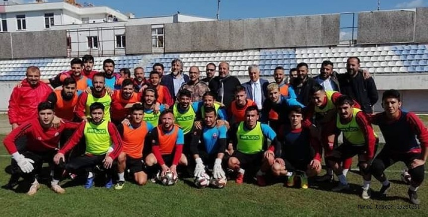 Emniyet Müdürü Doğan İnci Oyunculara Moral ve Destek verdi.