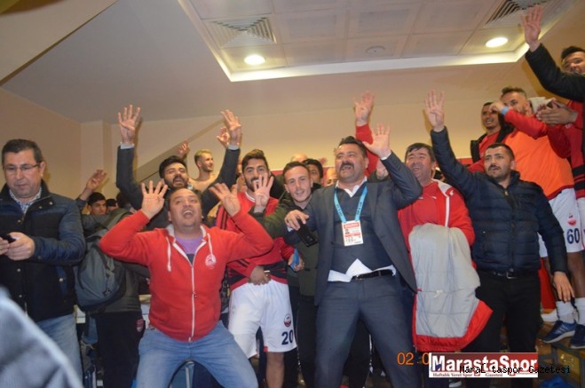 Kahramanmaraşspor Menemen maçı sonrası soyunma odası