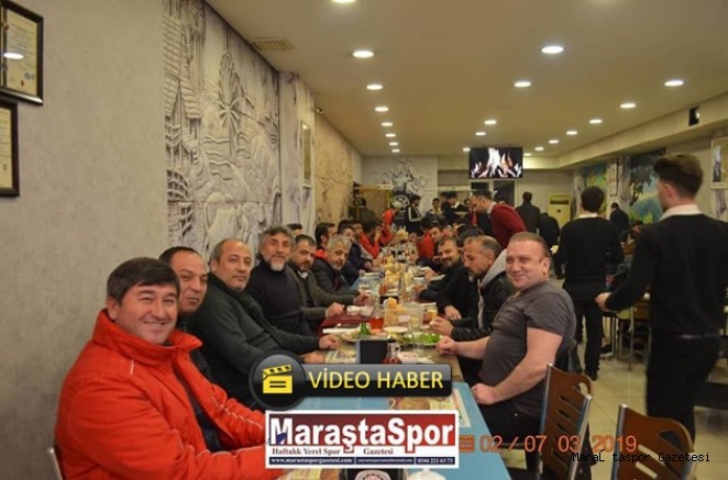 KAHRAMANMARAŞSPOR TUZLA ZAFERİNİ PAÇA SOFRASINDA KUTLADI