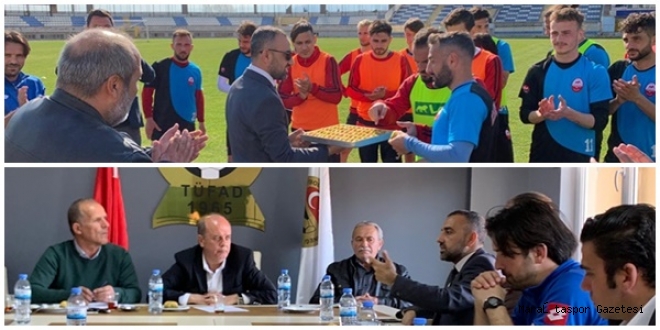 Karaçalı’dan Kahramanmaraşspor ve Tufad’a ziyaret