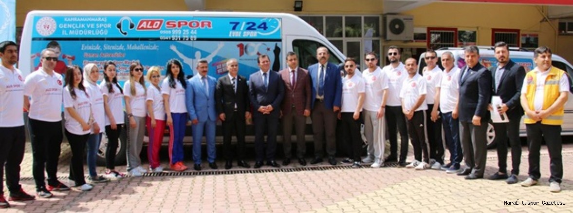 ALO SPOR PROJESİ BAŞLADI