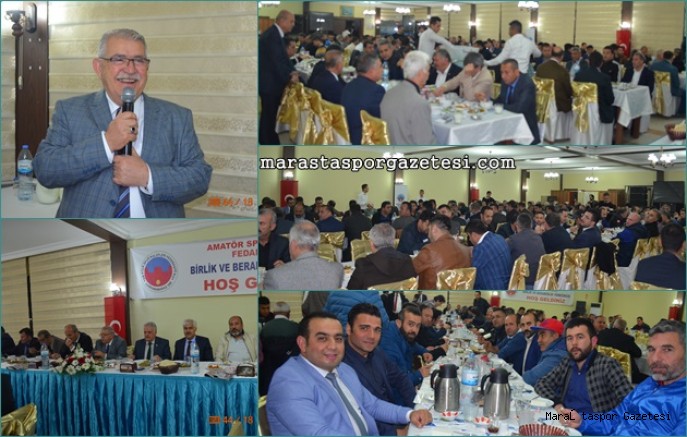 ASKF kulüpleri bir araya getirerek birlik ve beraberlik yemeği verdi.