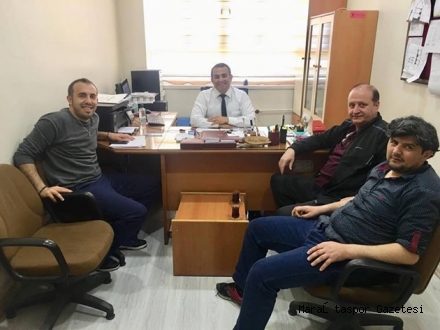 Basketbol Antrenörlerinden Basketbol İl Temsilcisi Mustafa Dağlı’ya Ziyaret