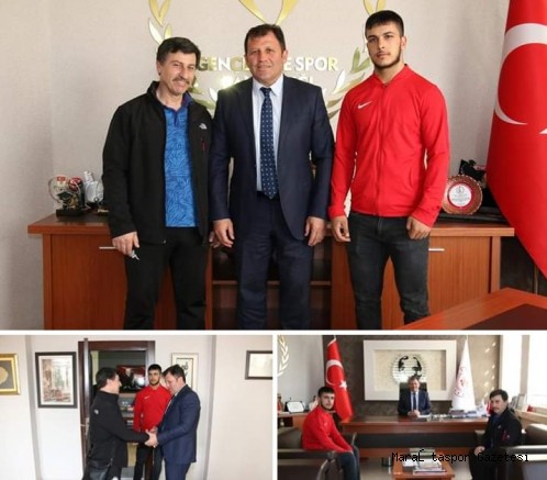 Dünya 3. Olan Halterci’den Kabakçı’ya ziyaret